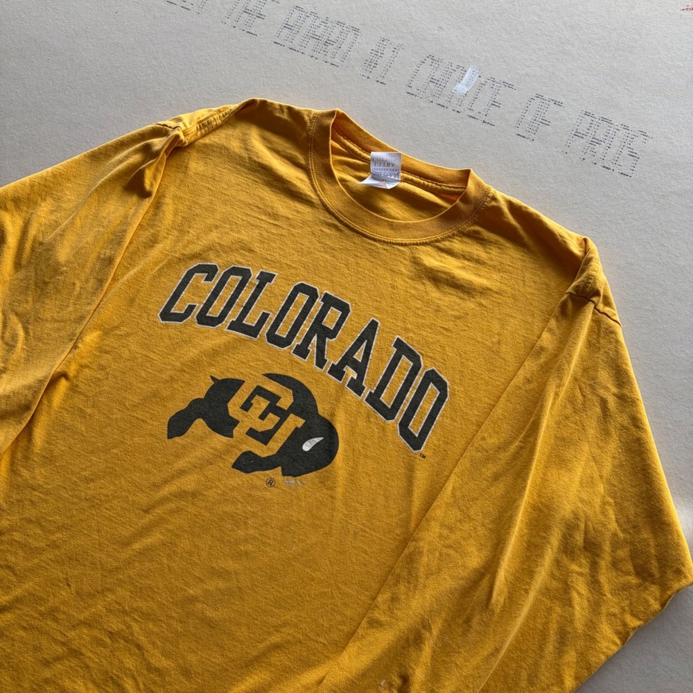 Y2K Gildan Colorado Buffaloes Long Sleeve T-shirt